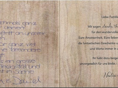 Hocchzeitsband Schweiz Zürich bern